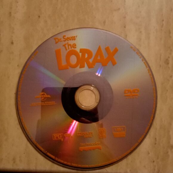 Dr Seuss The lorax DVD movie(no Case) - Picture 1 of 1